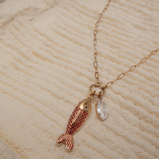 Fish necklace