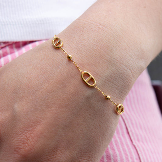 Oval bracelet