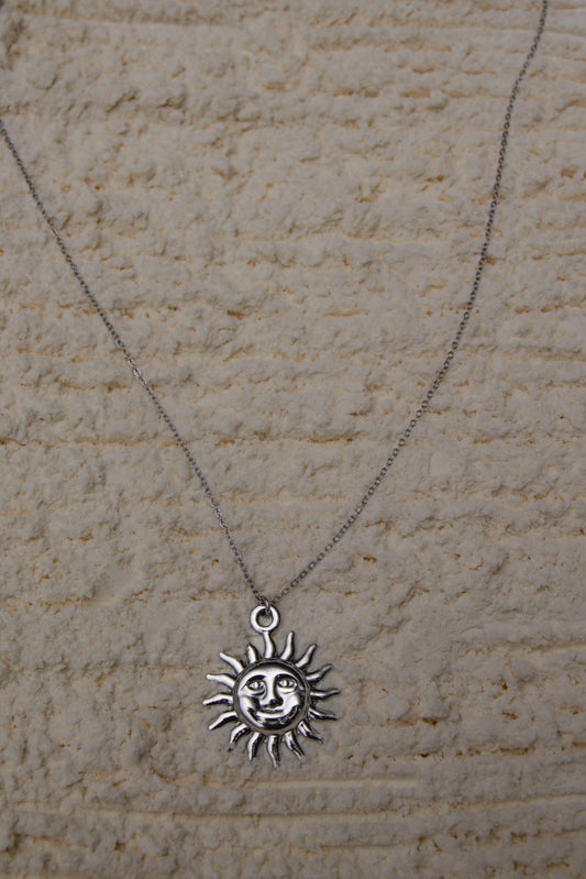 Sunflower necklace