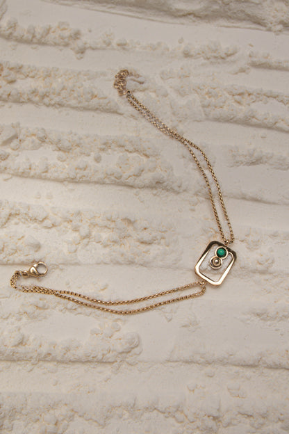 Double square bracelet