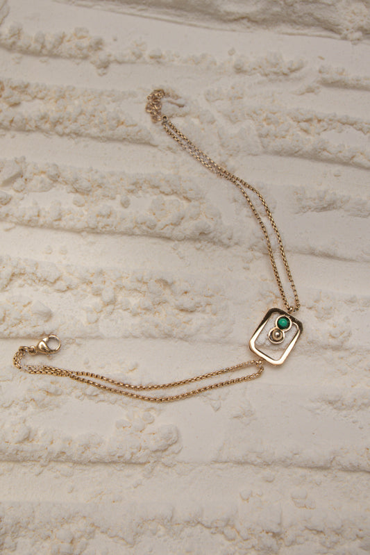 Double square bracelet