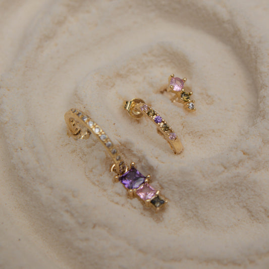 Colorfull earrings set