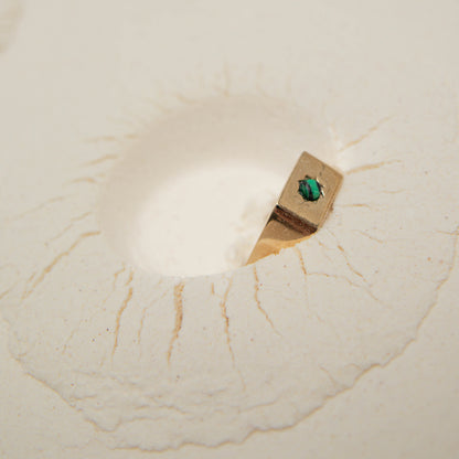 Green star ring