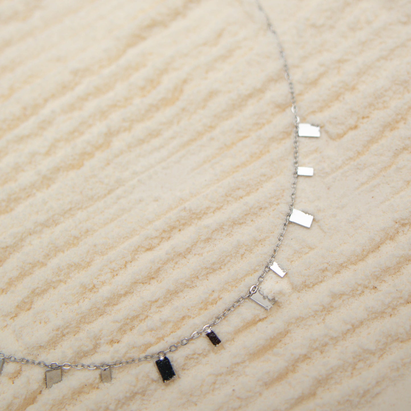 Square necklace