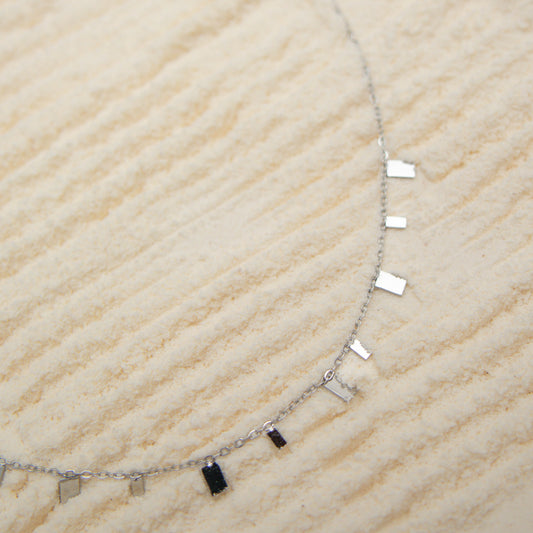 Square necklace