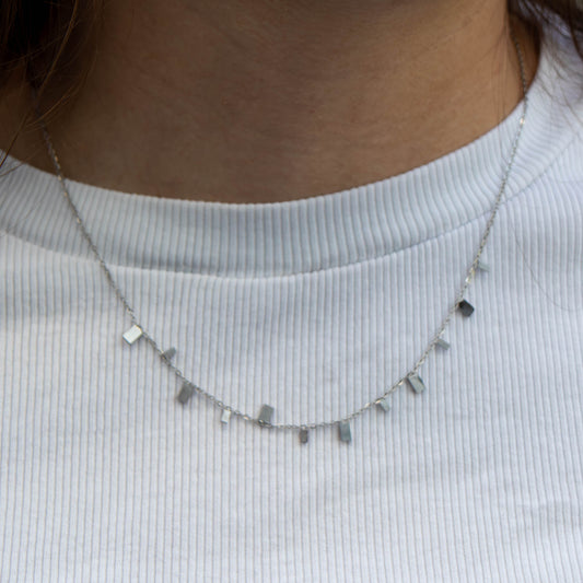 Square necklace