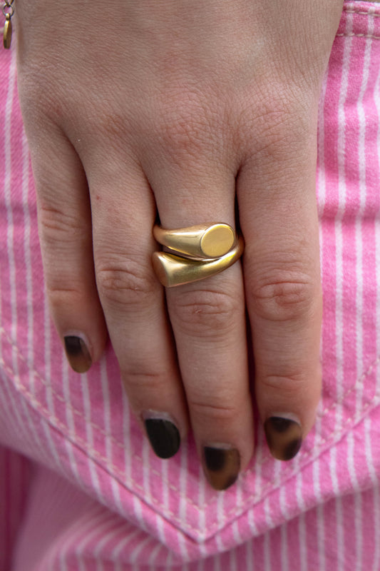 Folded ring