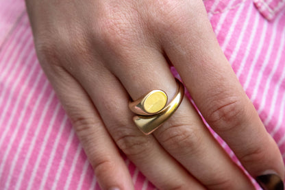 Folded ring