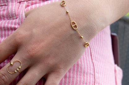 Oval bracelet
