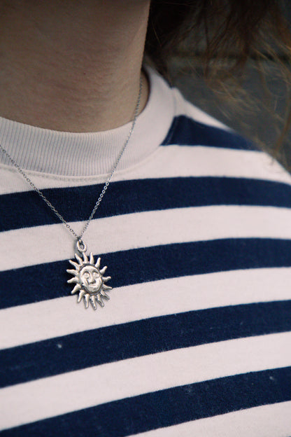 Sunflower necklace