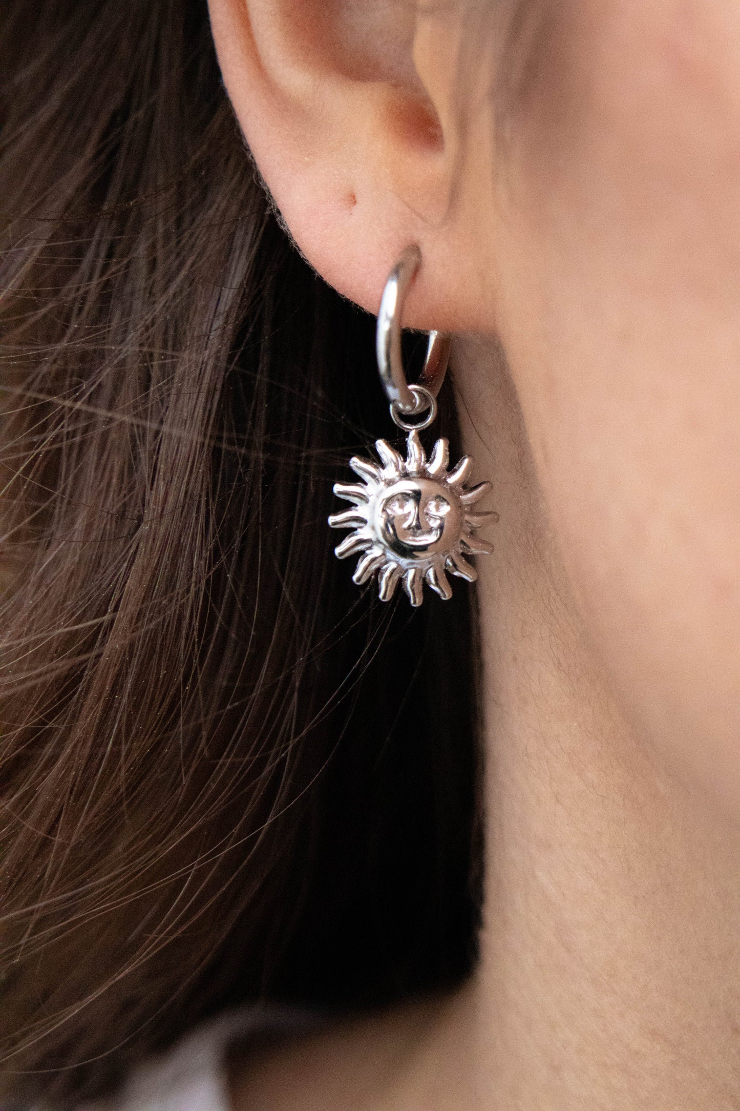 Sun earrings