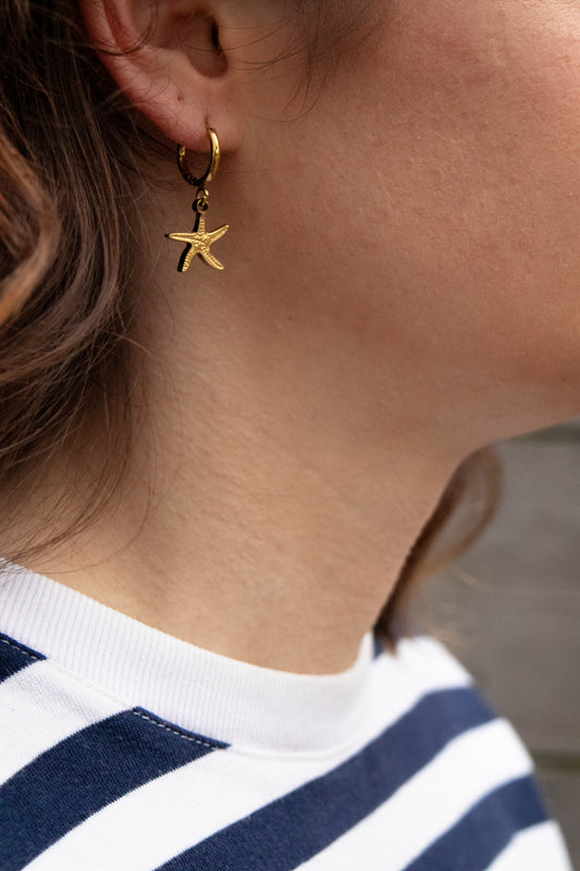 Starfish earrings