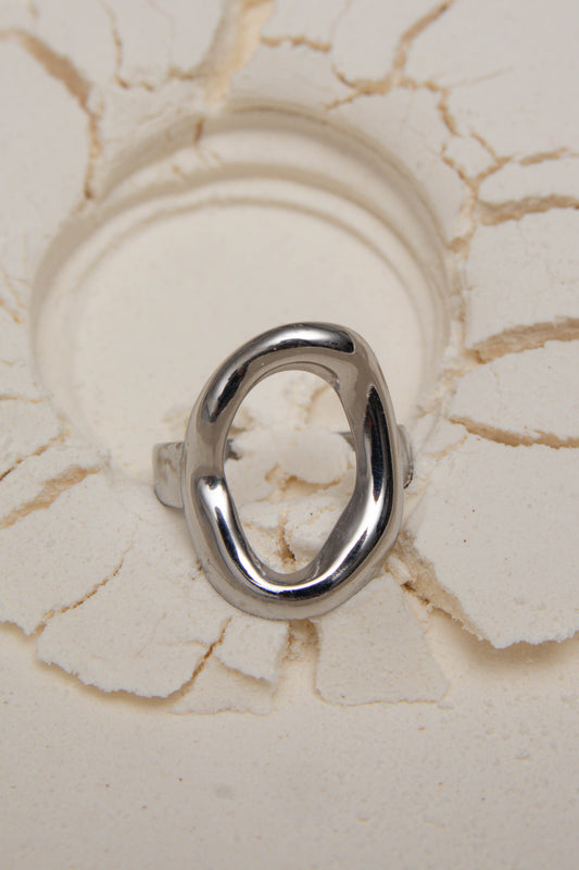 Open oval ring