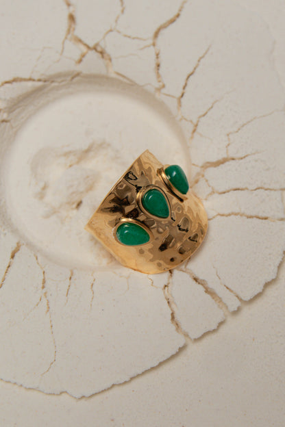 Green drop ring