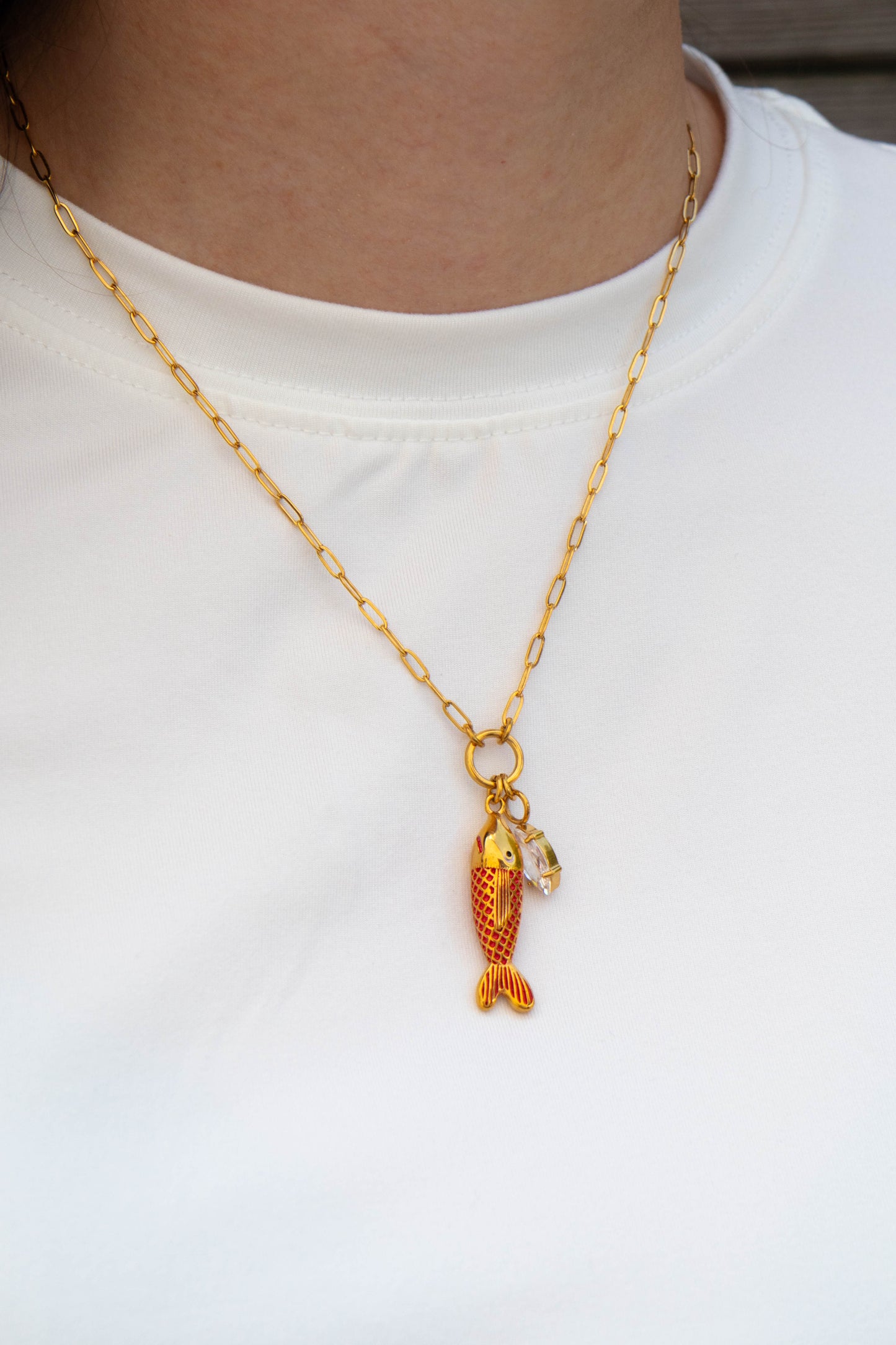 Fish necklace