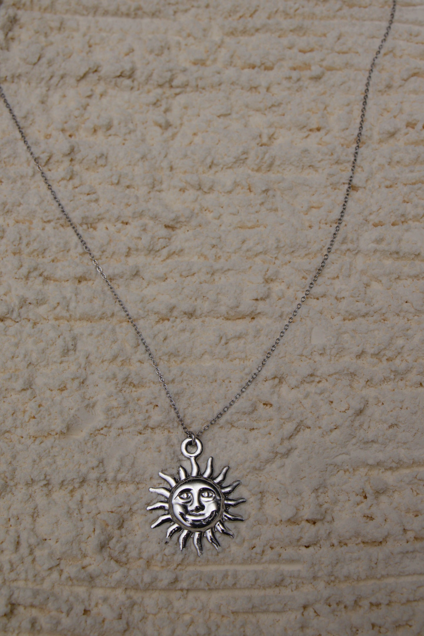 Sunflower necklace
