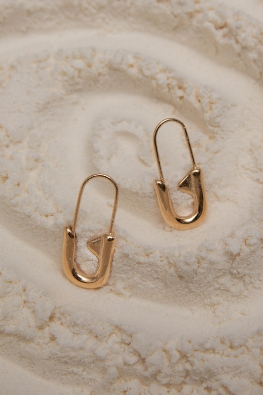 Safety pin earring