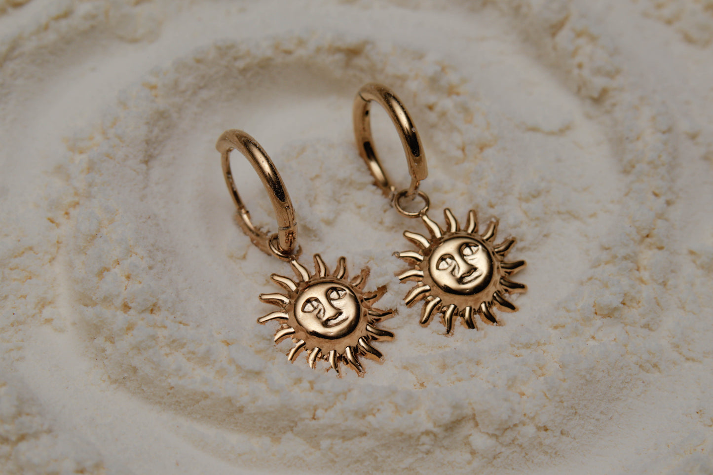 Sun earrings